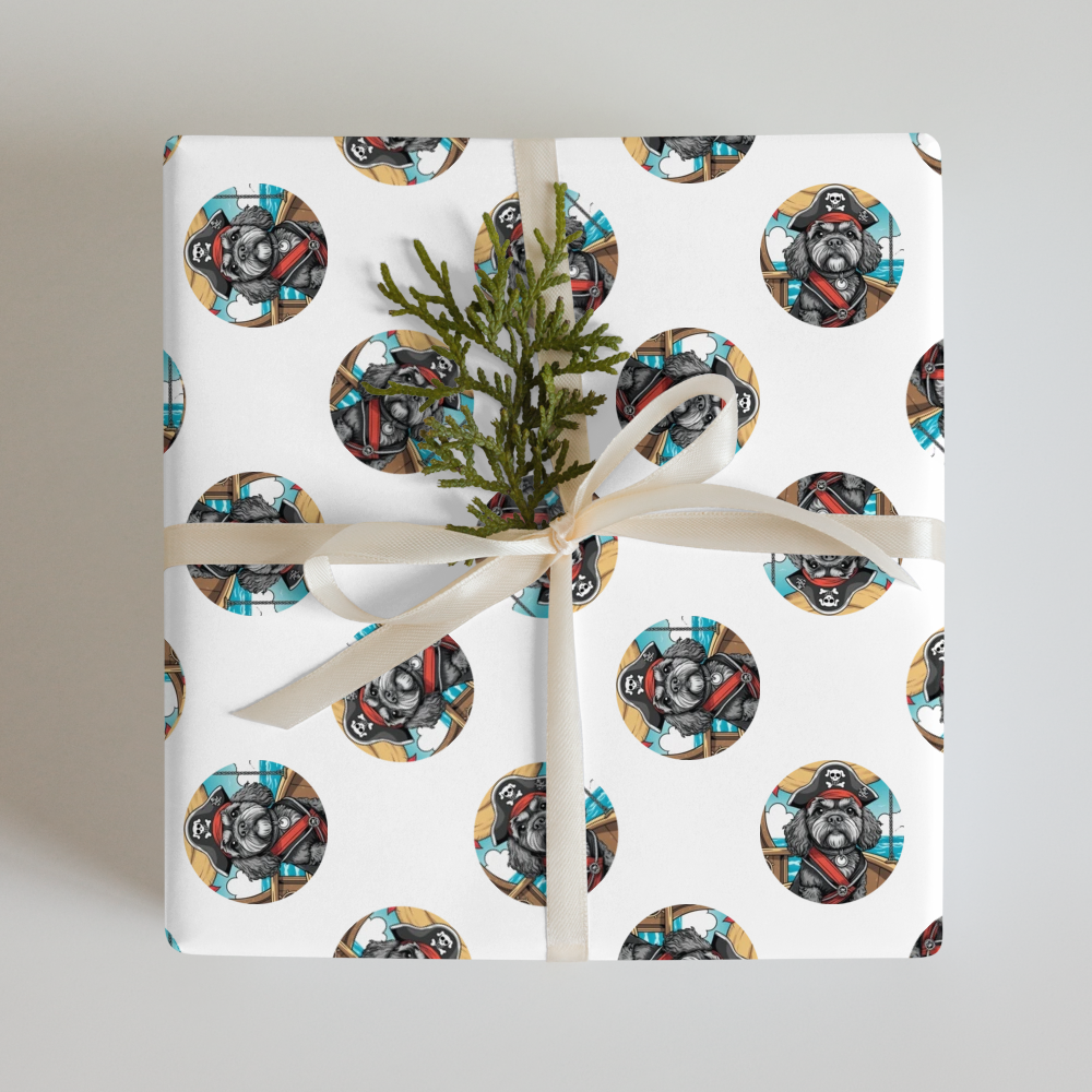 PugMug Custom Lily Wrapping Paper