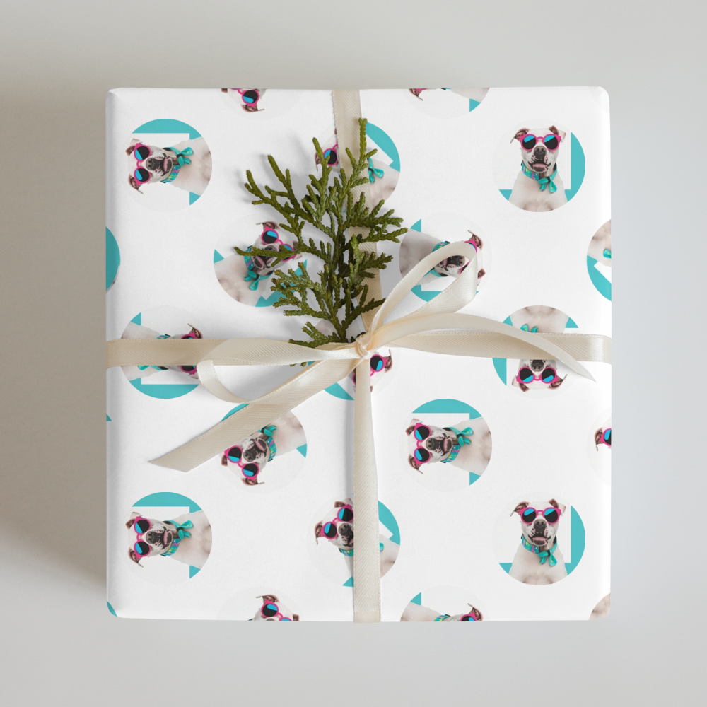 PugMug Custom Melody Wrapping Paper