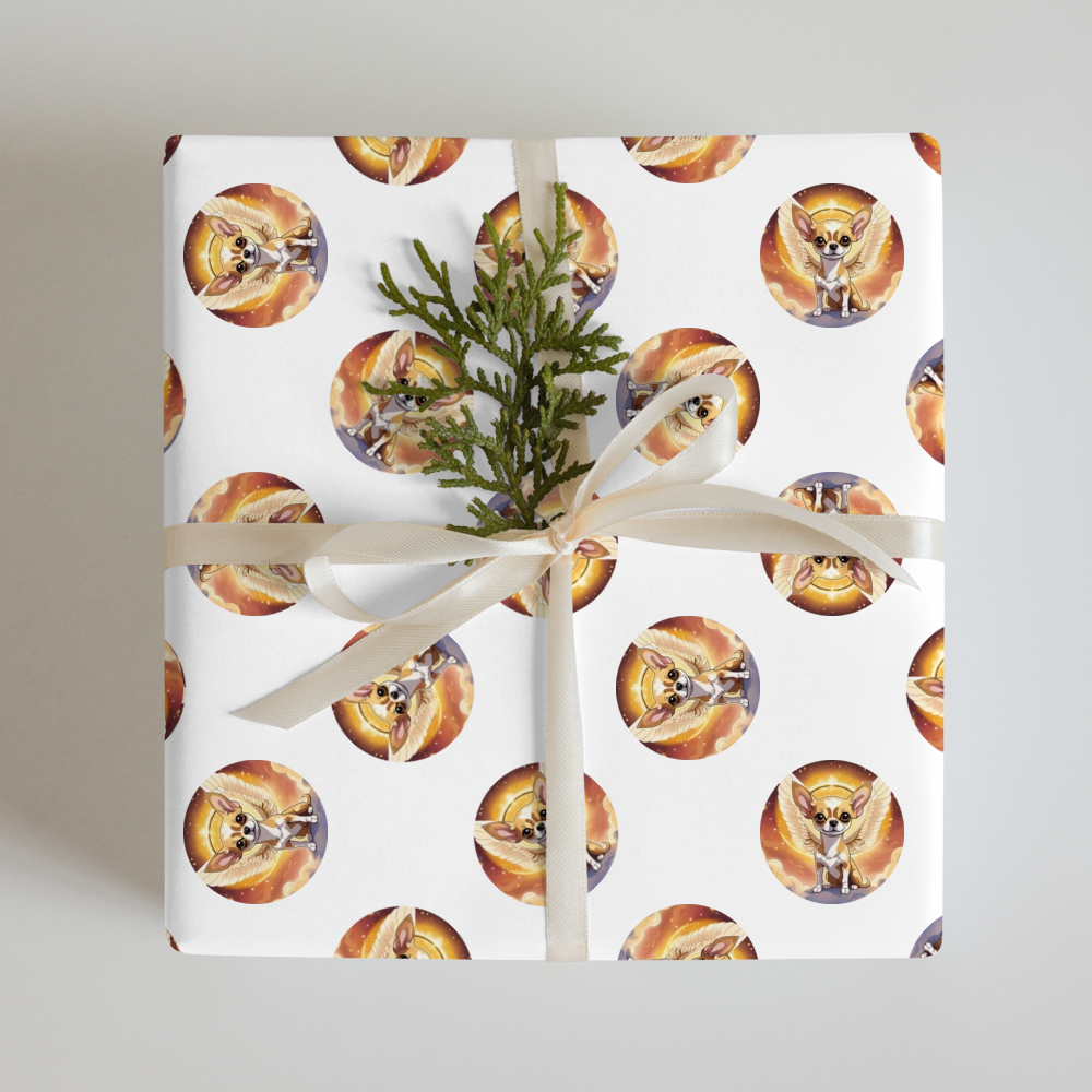 PugMug Custom Chihuahua Wrapping Paper