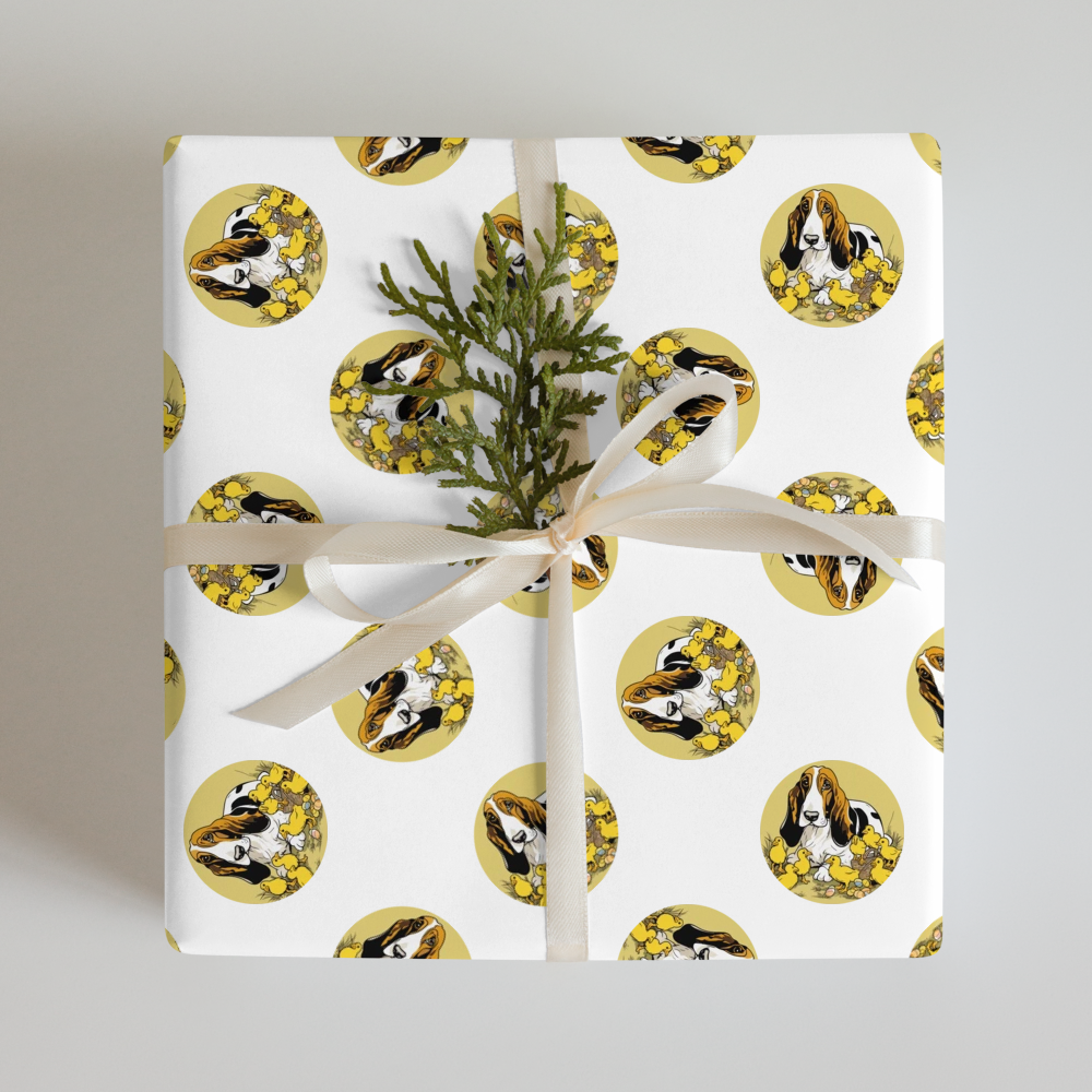 PugMug Custom Pet Wrapping Paper