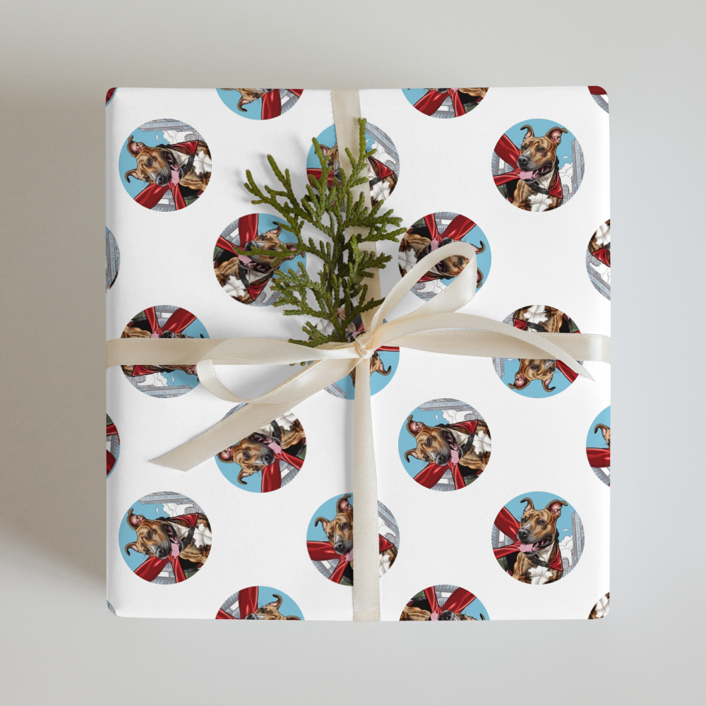 PugMug Custom Tony Hawk Wrapping Paper