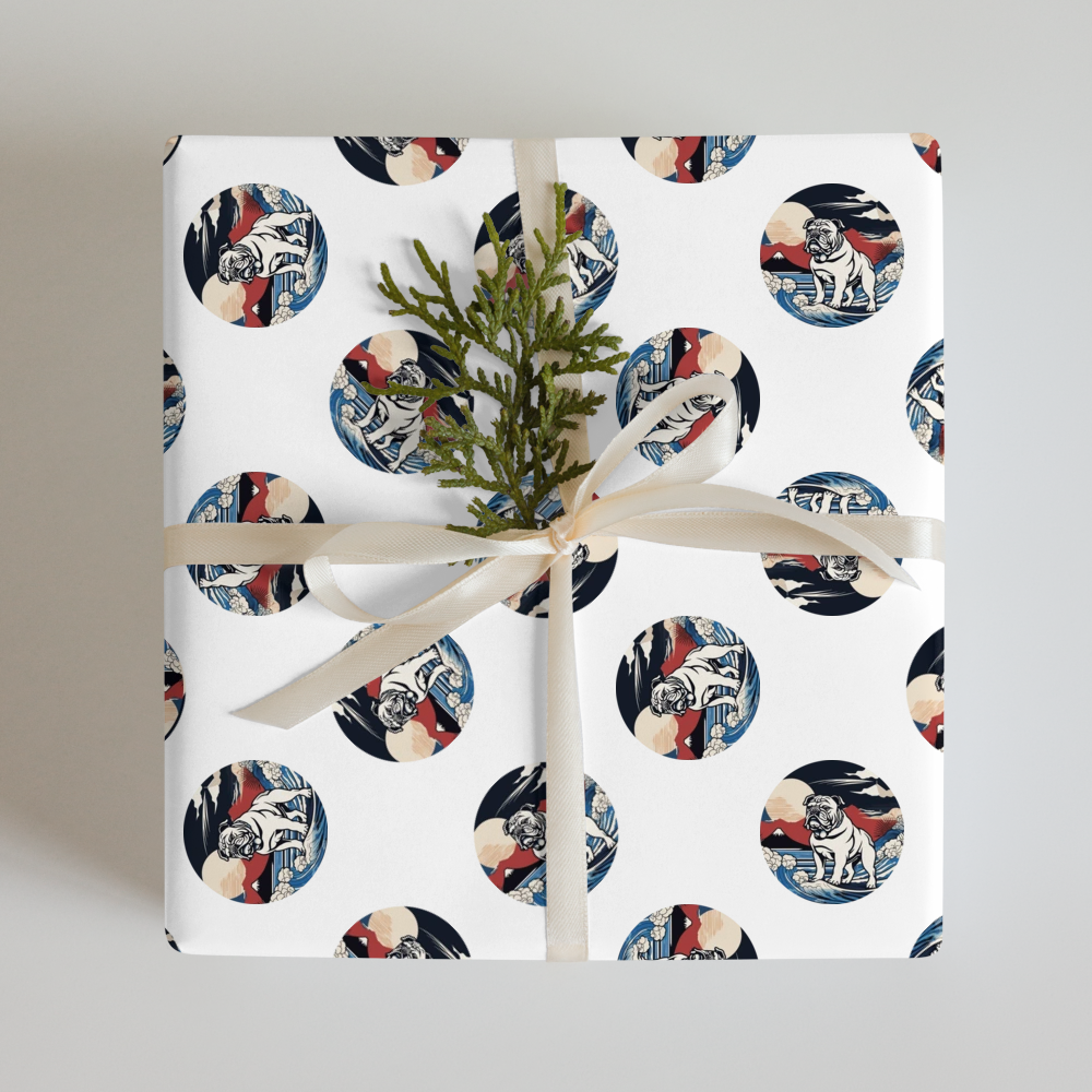 PugMug Custom Pet Wrapping Paper