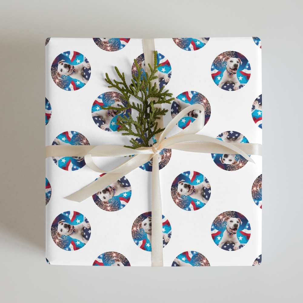 PugMug Custom Melody Wrapping Paper