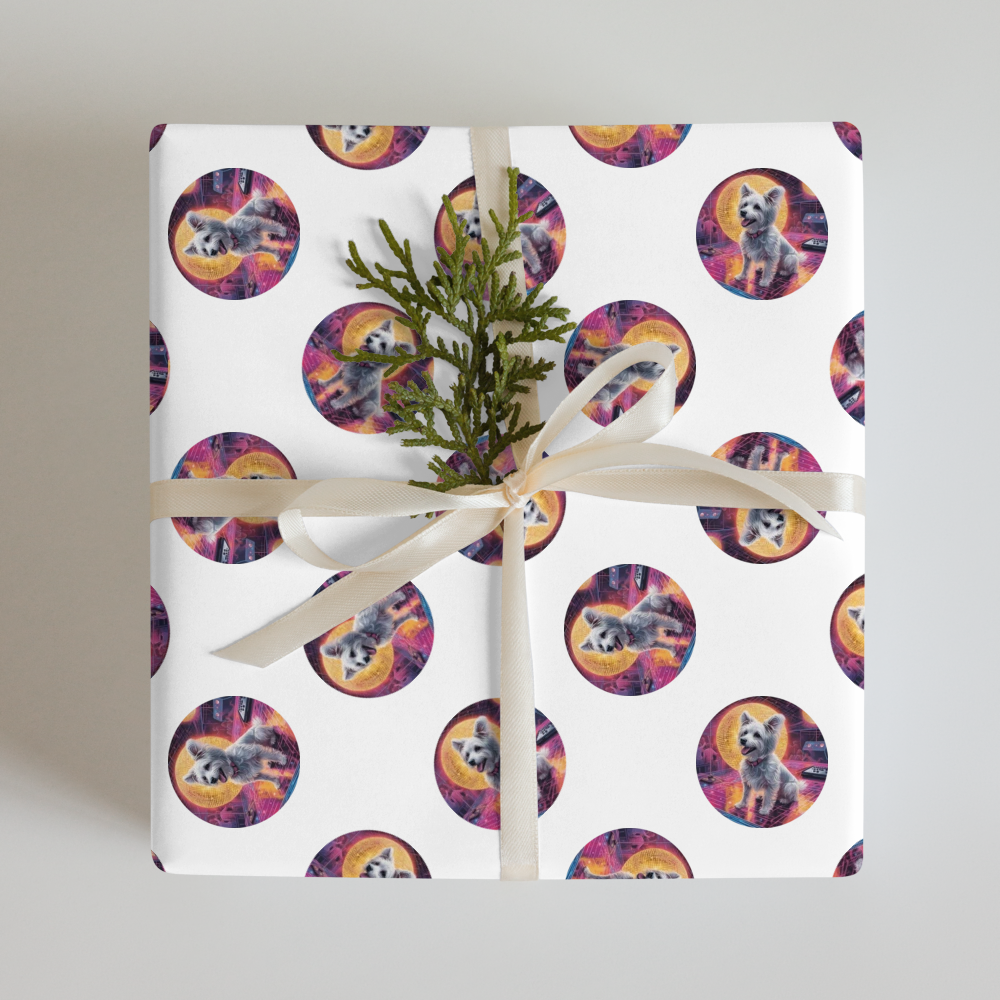 PugMug Custom Leo Wrapping Paper