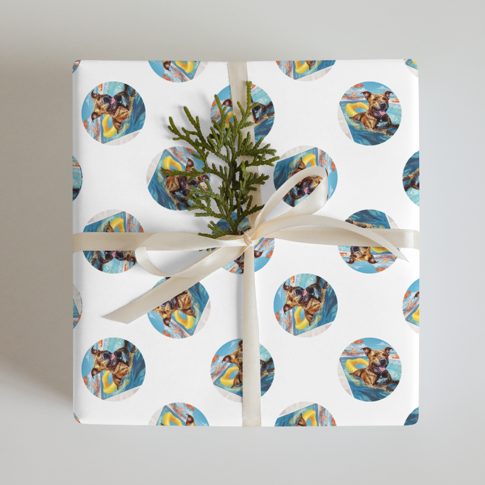 PugMug Custom Tony Hawk Wrapping Paper