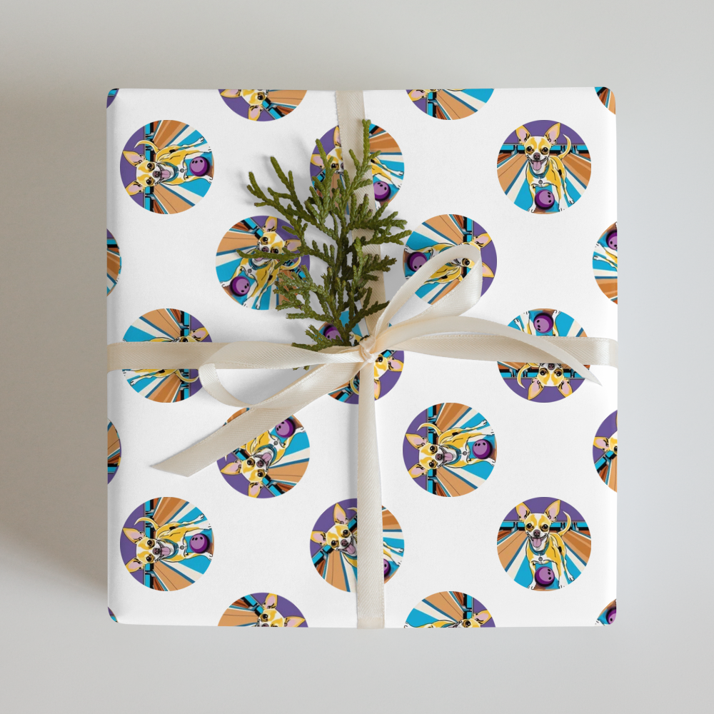 PugMug Custom Chihuahua Wrapping Paper