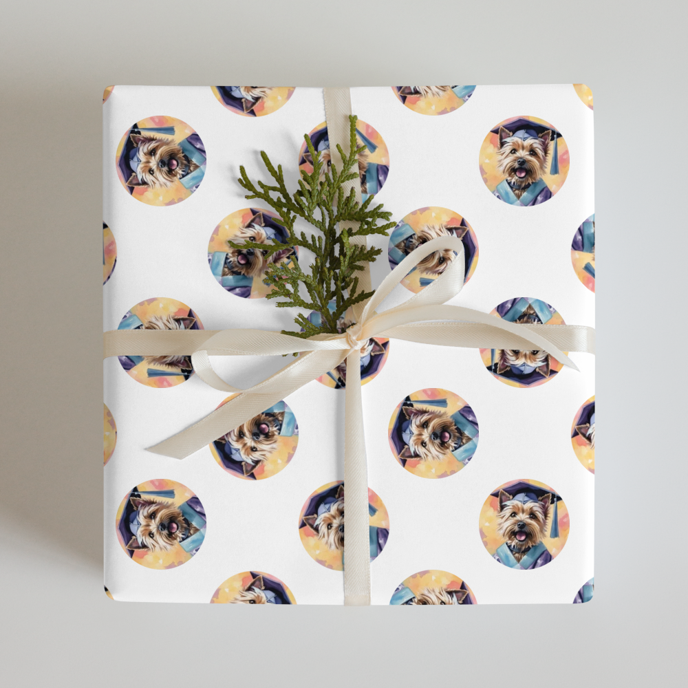 PugMug Custom Cairn Terrier Wrapping Paper