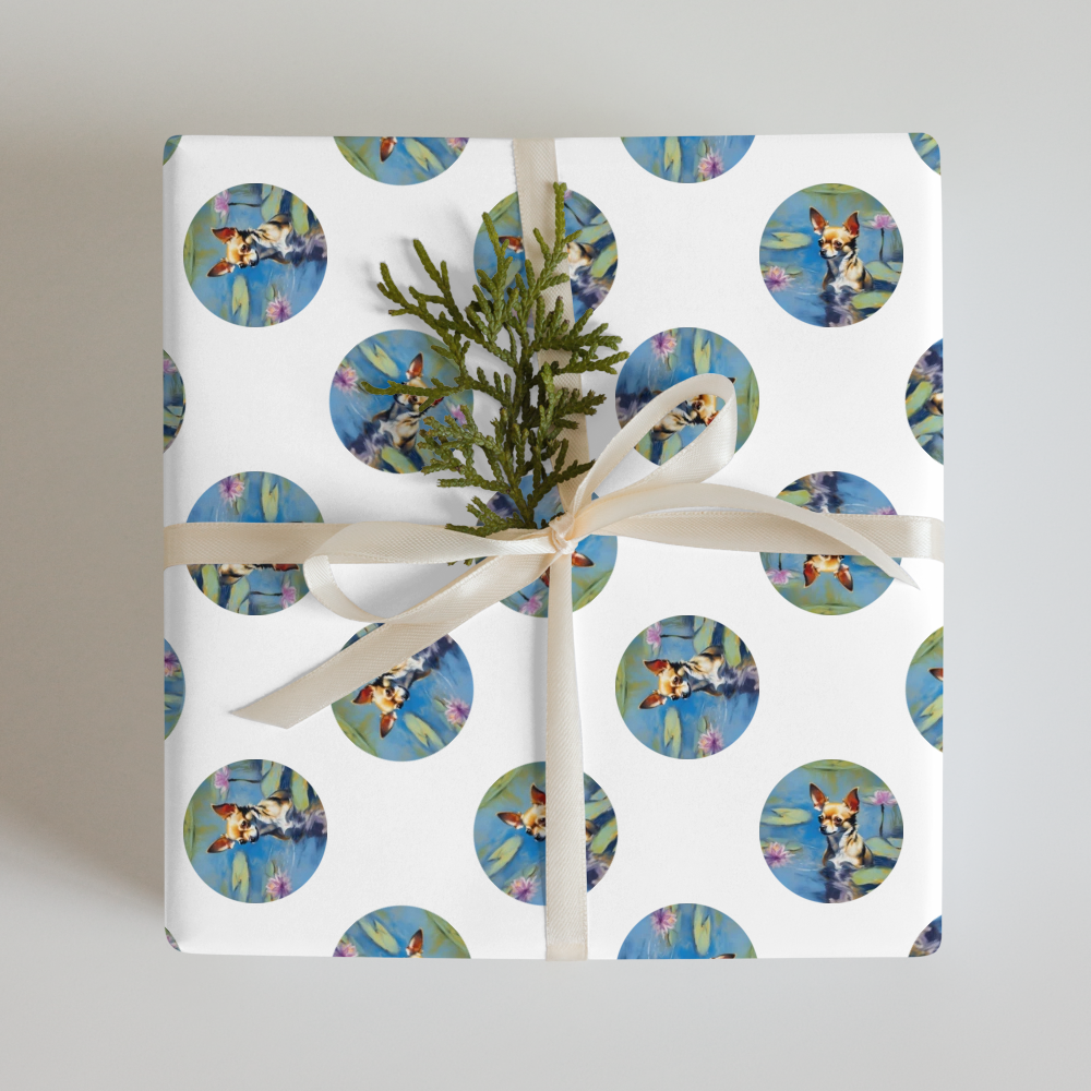 PugMug Custom Chihuahua Wrapping Paper