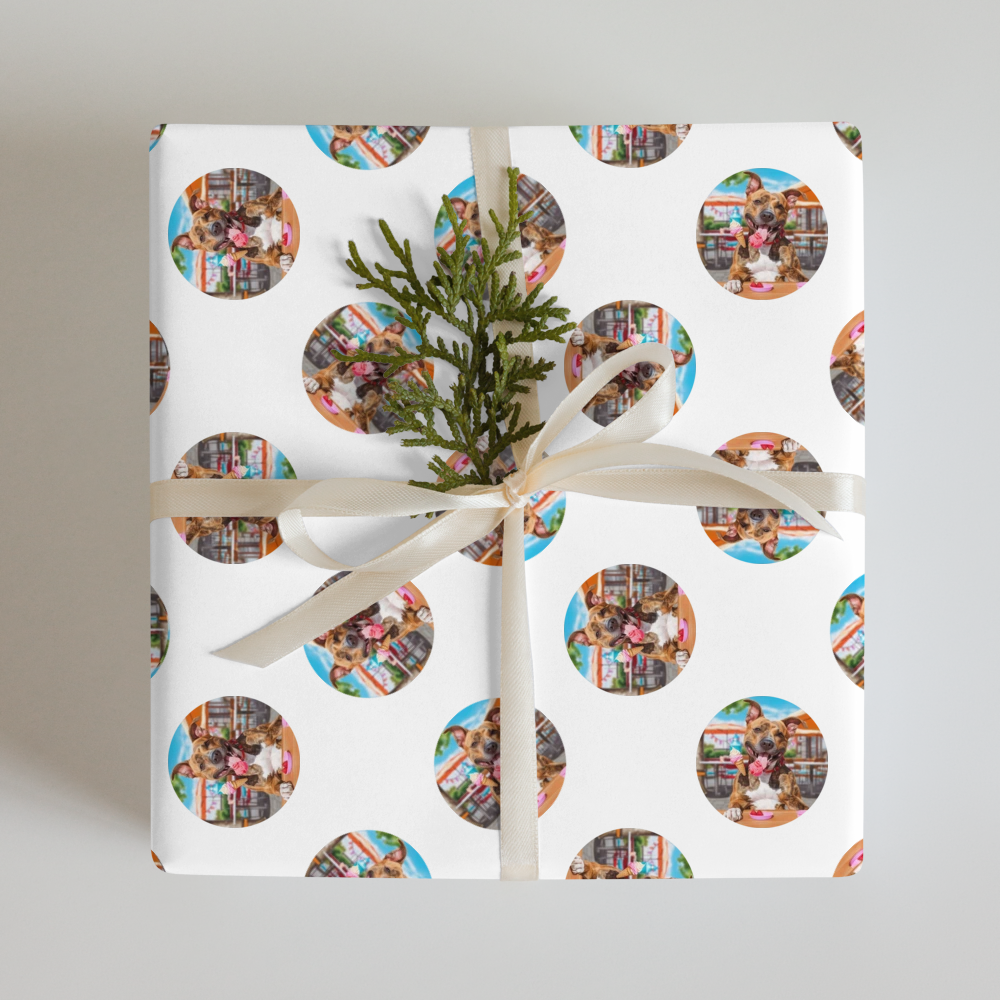 PugMug Custom Tony Hawk Wrapping Paper