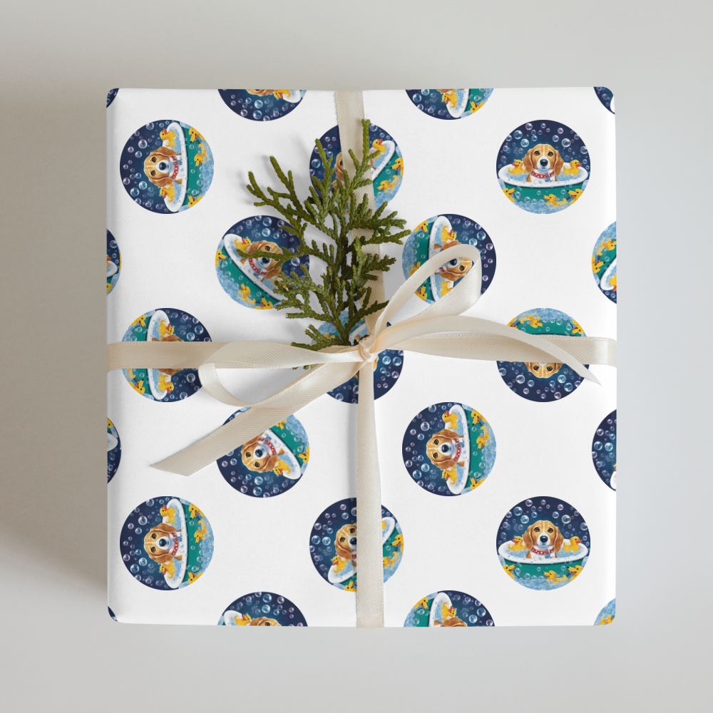 PugMug Custom Munchkin Wrapping Paper