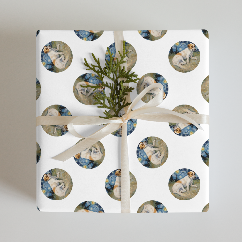 PugMug Custom Hazim Wrapping Paper