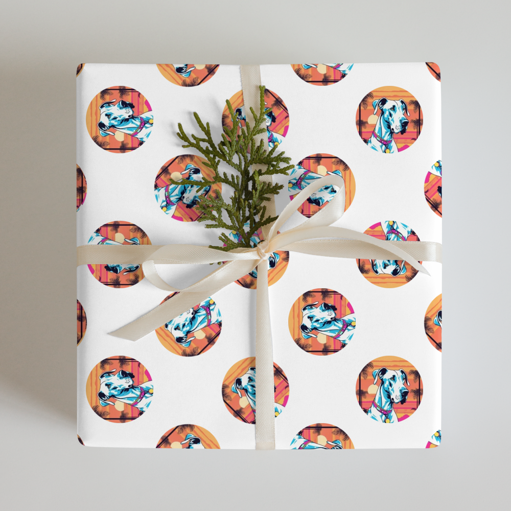 PugMug Custom Pet Wrapping Paper