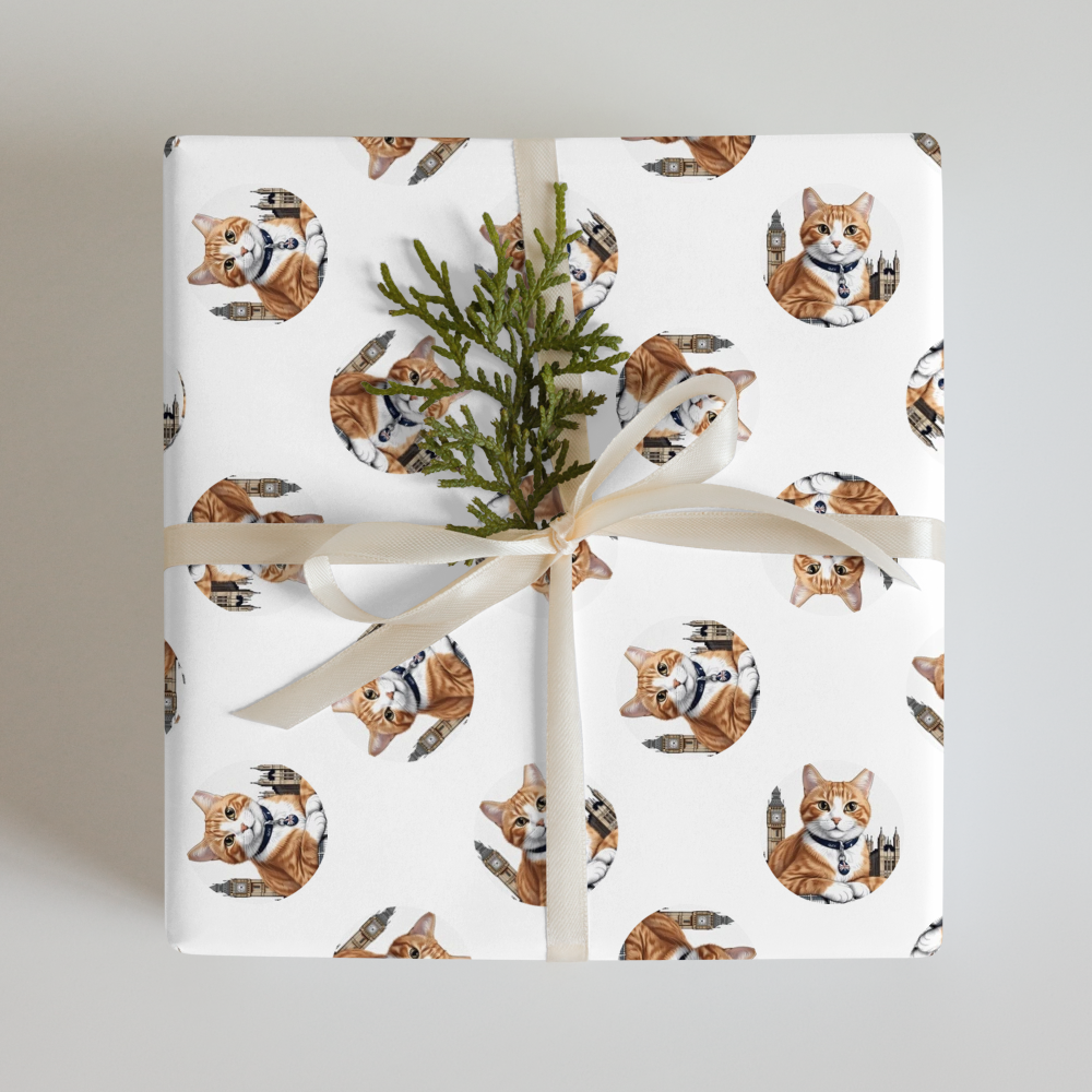 PugMug Custom Jack Jack Wrapping Paper