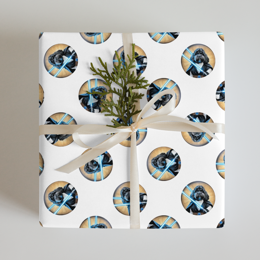 PugMug Custom Lily Wrapping Paper