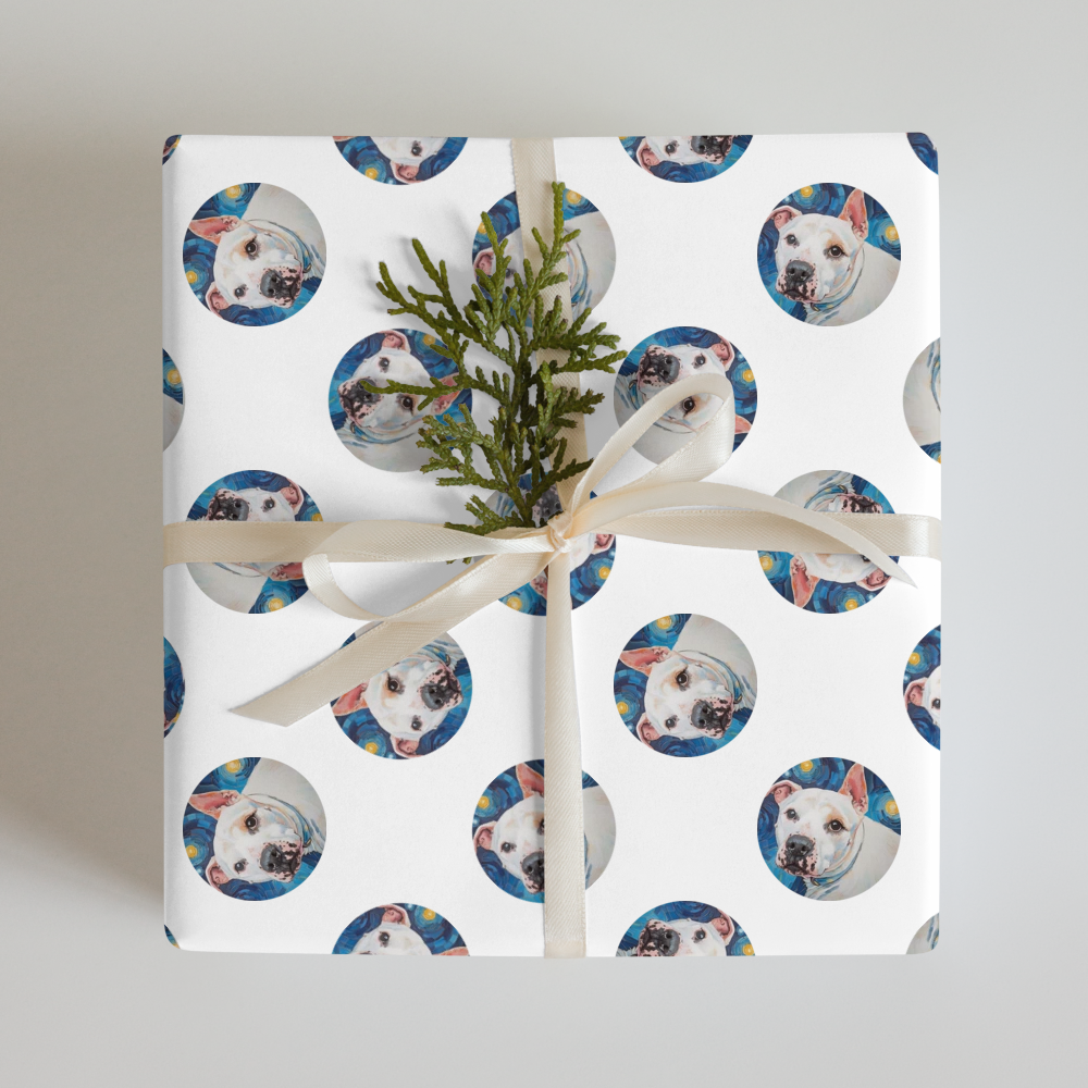PugMug Custom Melody Wrapping Paper