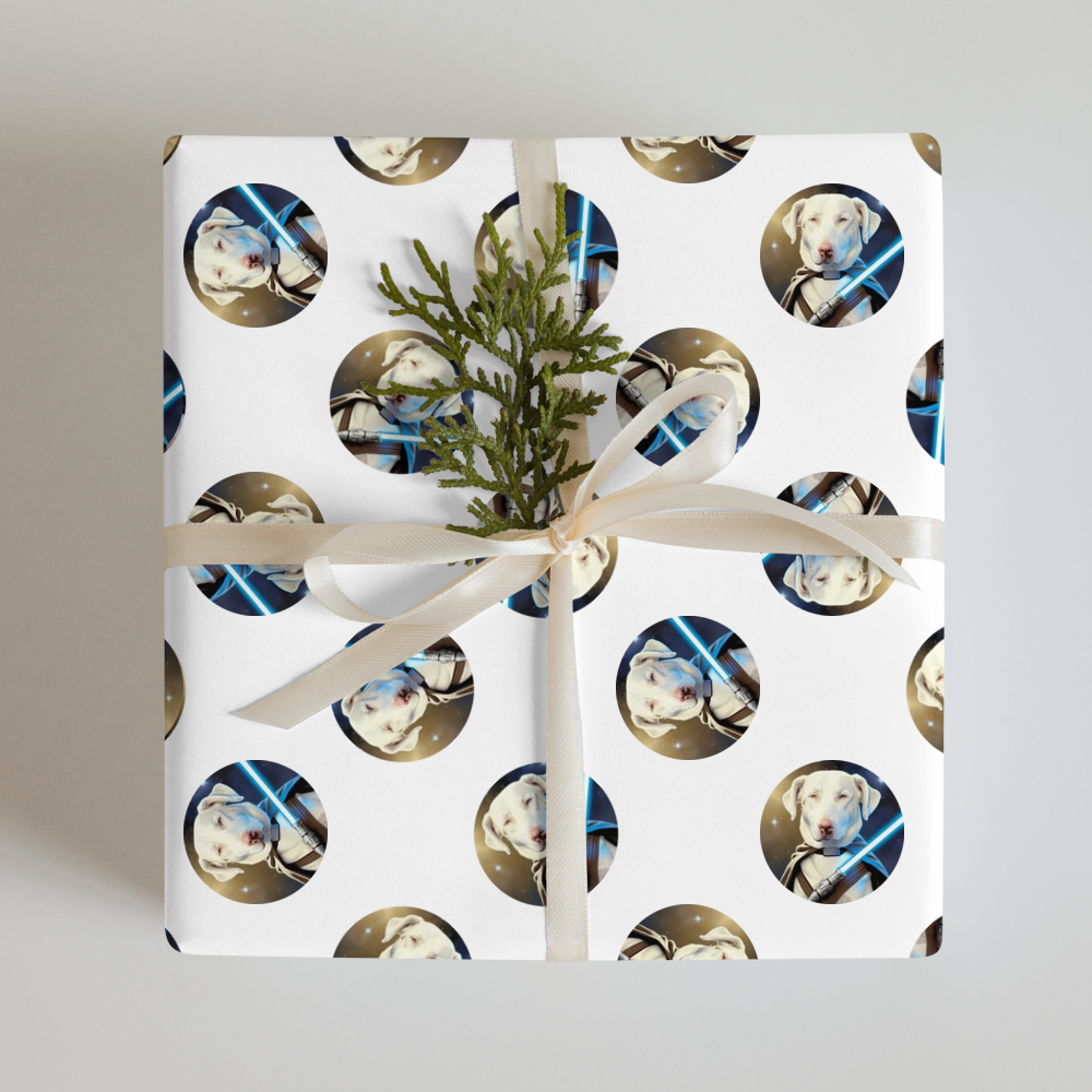 PugMug Custom Penny Wrapping Paper
