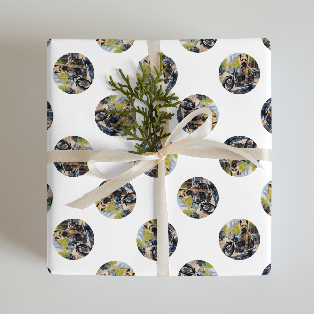 PugMug Custom Cairn Terrier Wrapping Paper