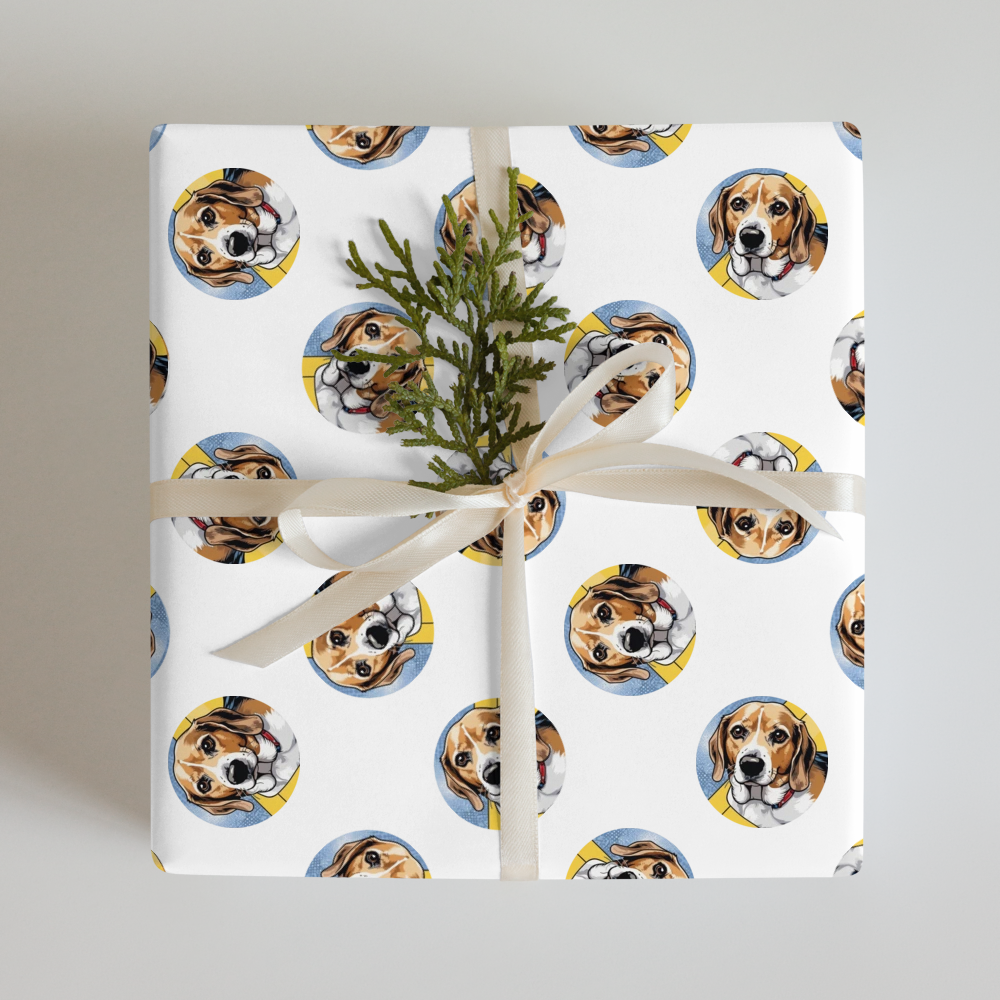PugMug Custom Munchkin Wrapping Paper