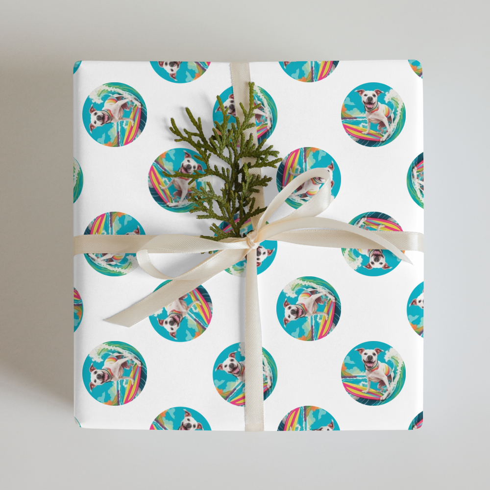 PugMug Custom Melody Wrapping Paper