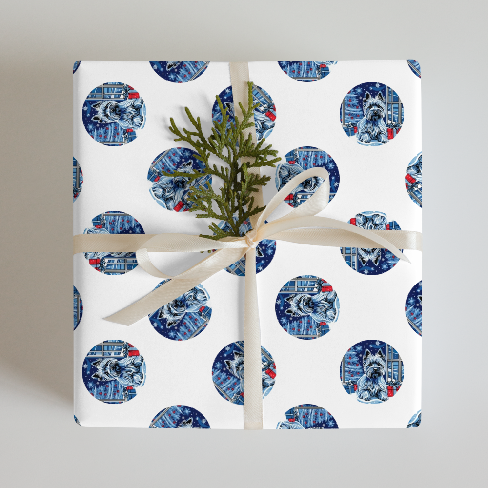 PugMug Custom Cairn Terrier Wrapping Paper