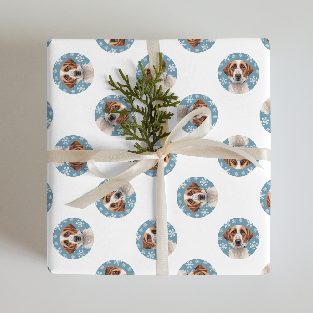 PugMug Custom Hazim Wrapping Paper