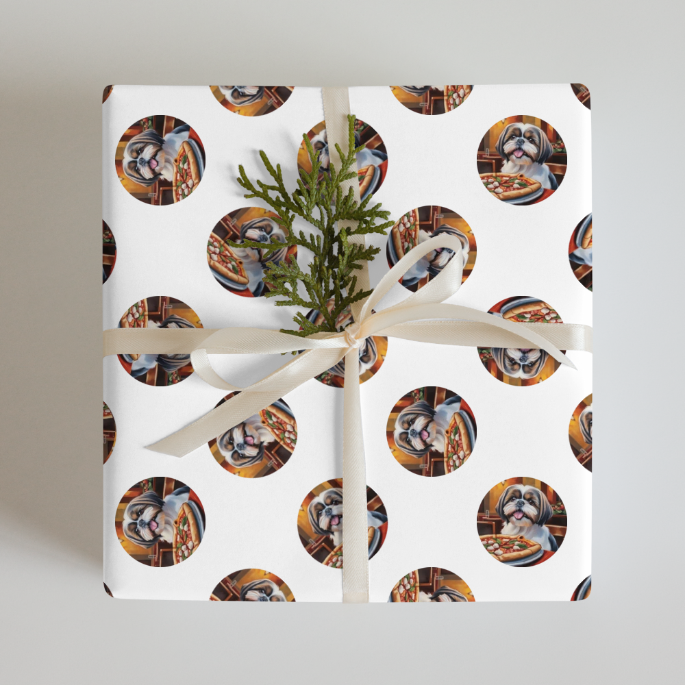 PugMug Custom Shih Tzu Wrapping Paper
