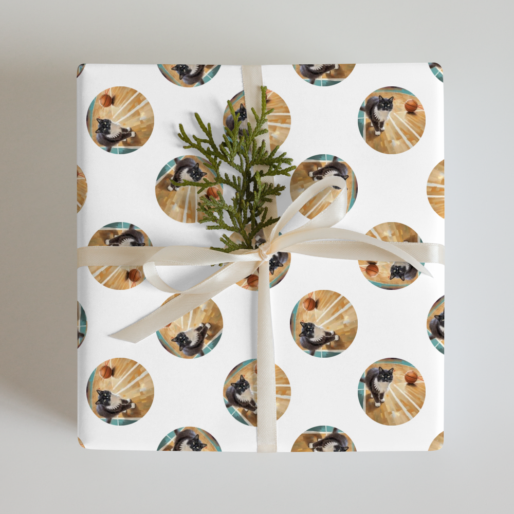 PugMug Custom Peerie Wrapping Paper