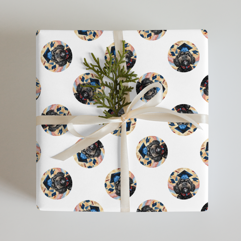 PugMug Custom Lily Wrapping Paper