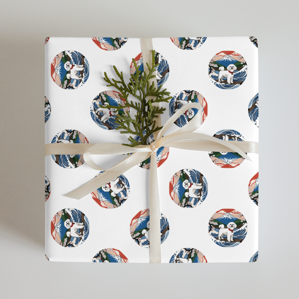 PugMug Custom Maltese Dog Wrapping Paper