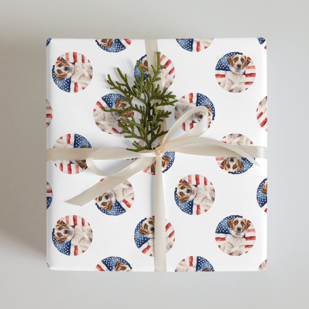 PugMug Custom Hazim Wrapping Paper