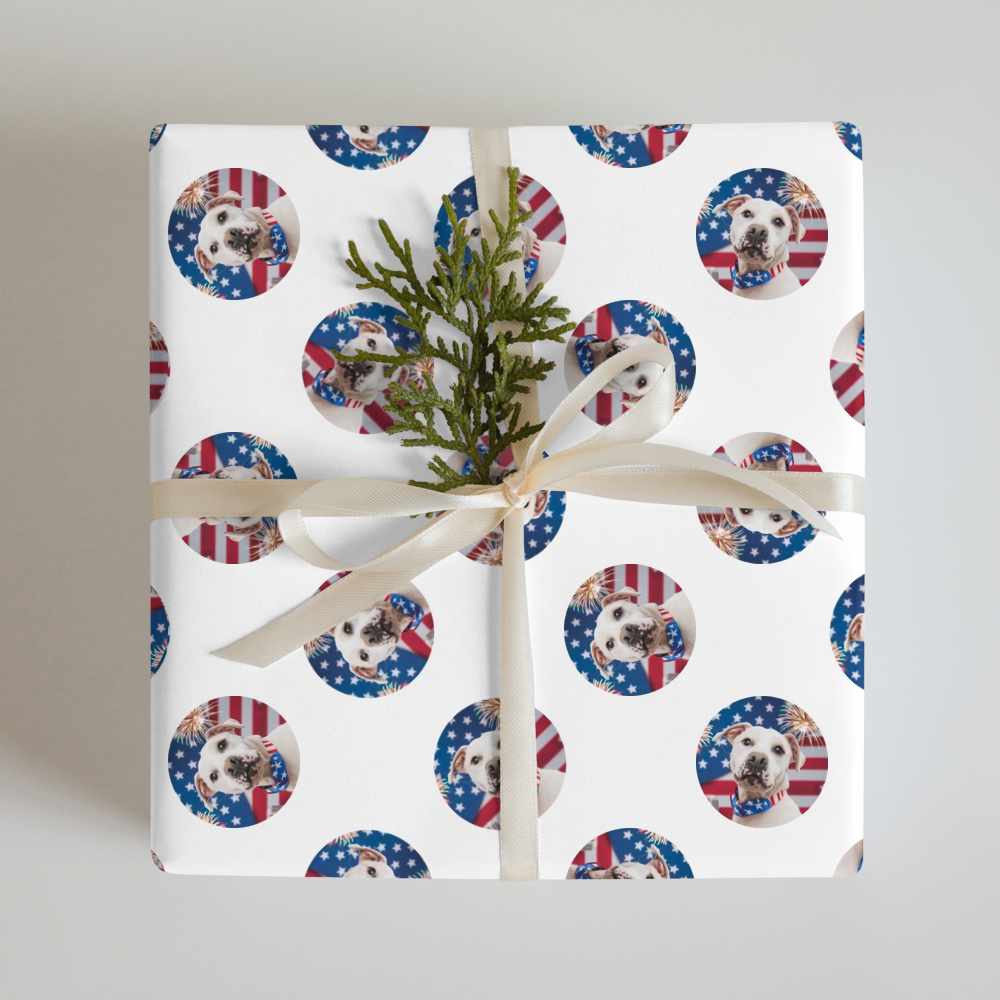 PugMug Custom Melody Wrapping Paper