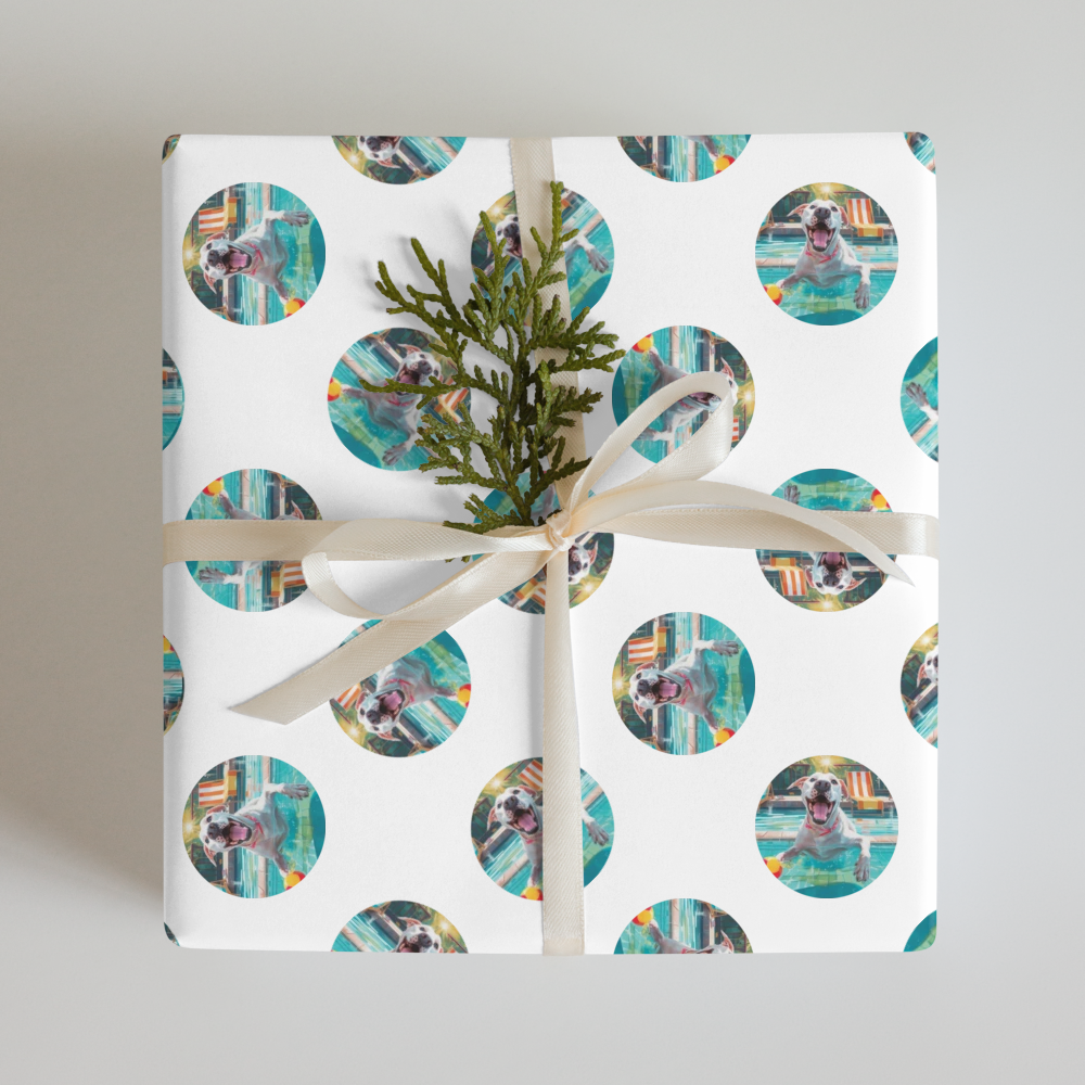 PugMug Custom Melody Wrapping Paper