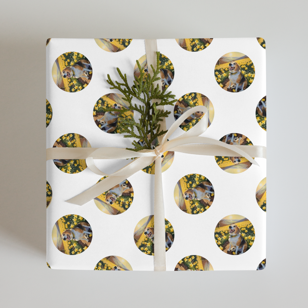 PugMug Custom Munchkin Wrapping Paper
