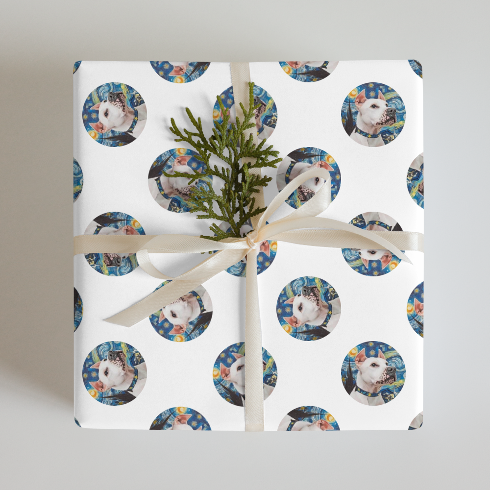 PugMug Custom Melody Wrapping Paper