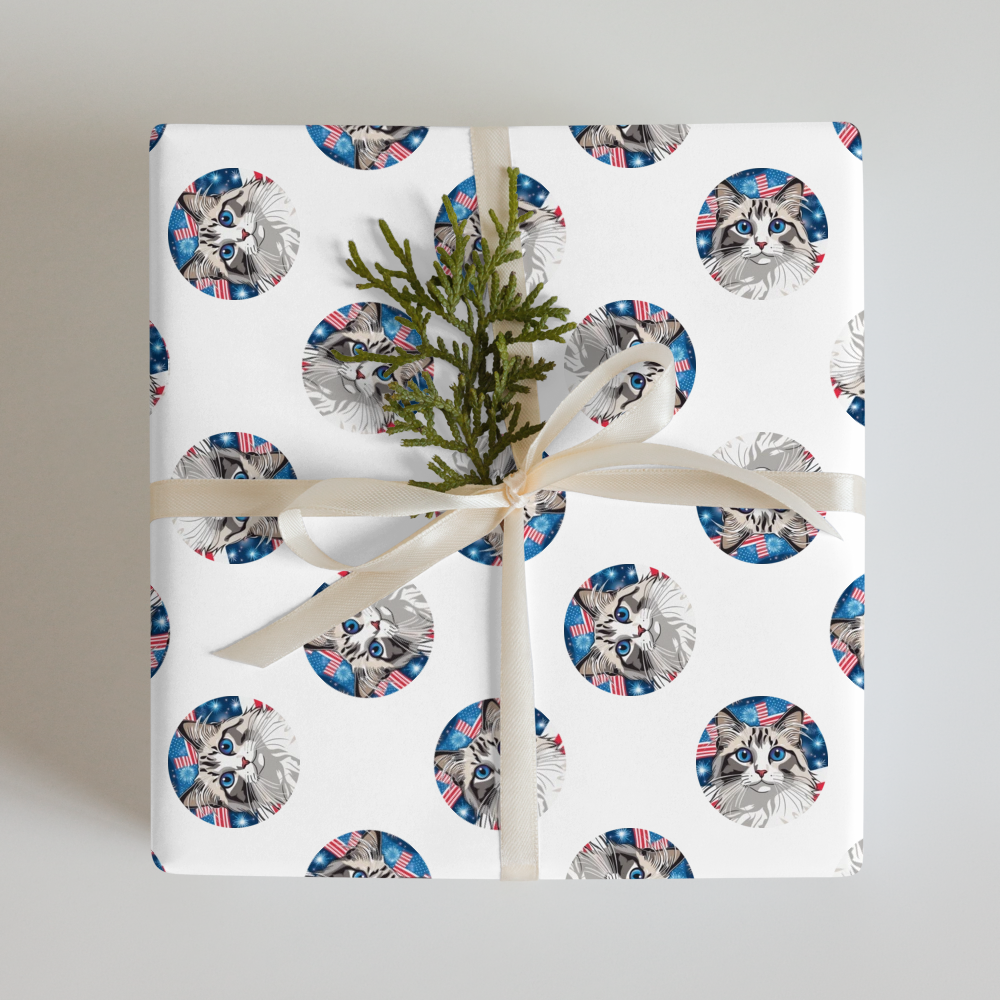 PugMug Custom Pet Wrapping Paper
