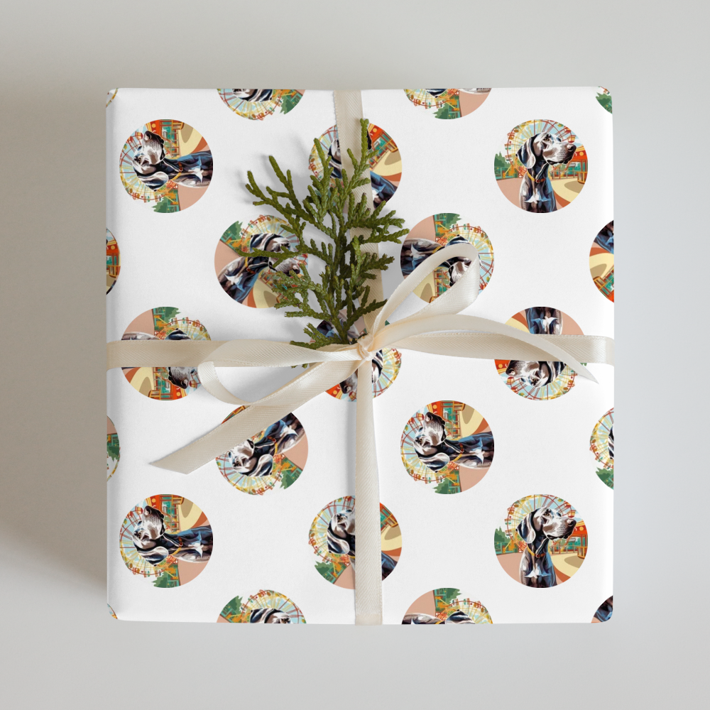 PugMug Custom Weimaraner Wrapping Paper