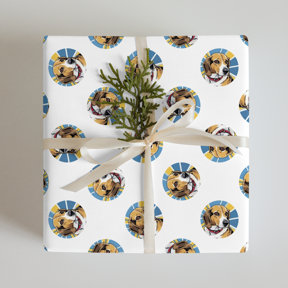 PugMug Custom Munchkin Wrapping Paper