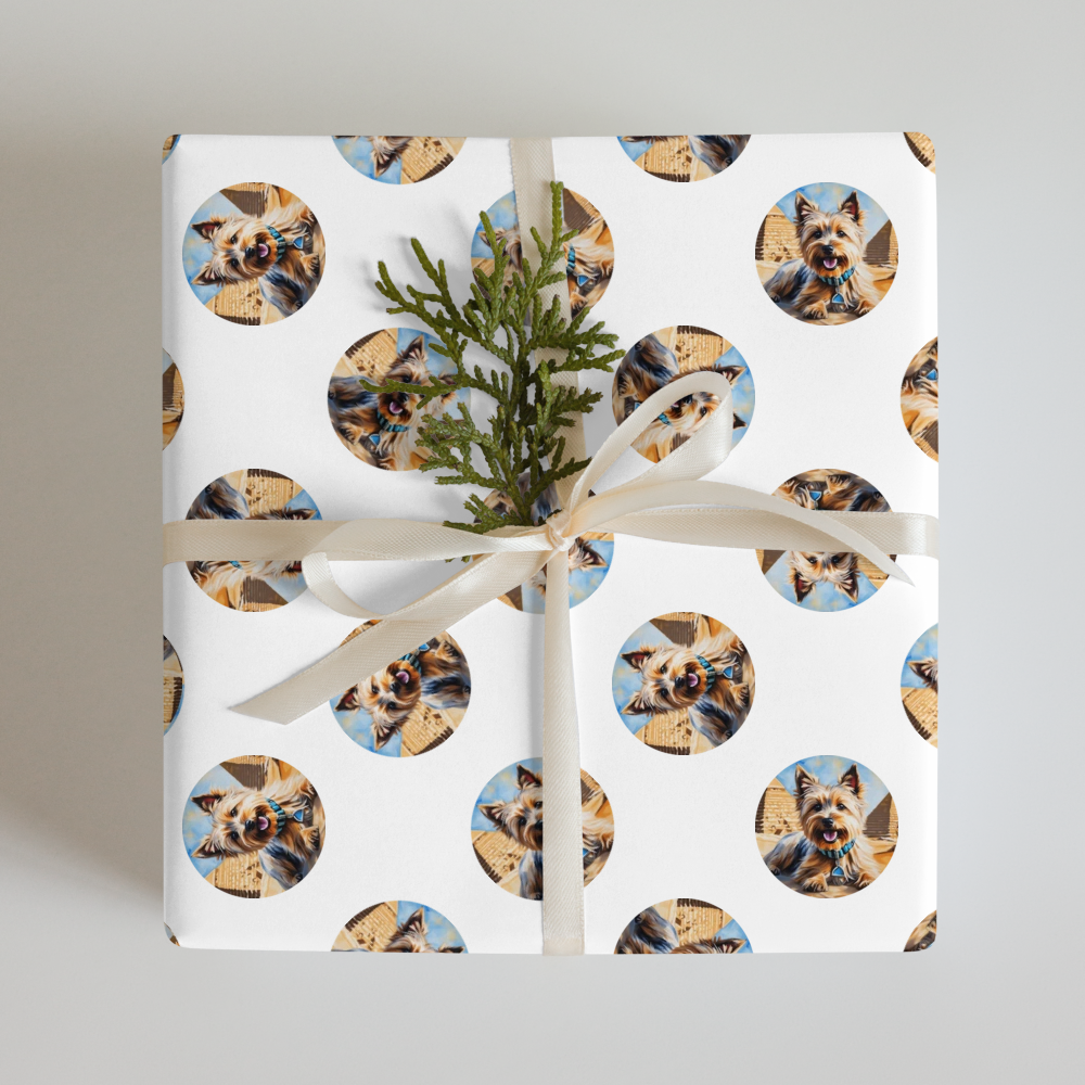 PugMug Custom Cairn Terrier Wrapping Paper