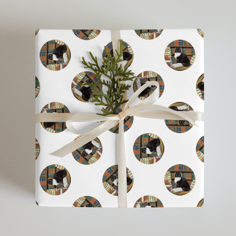 PugMug Custom Peerie Wrapping Paper