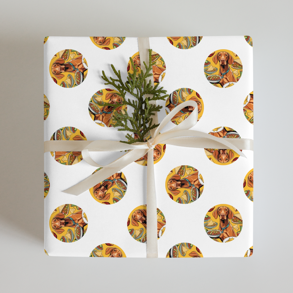 PugMug Custom Pet Wrapping Paper