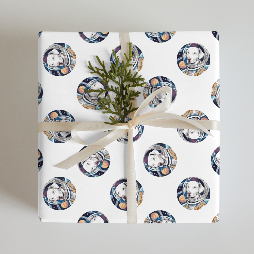 PugMug Custom Penny Wrapping Paper