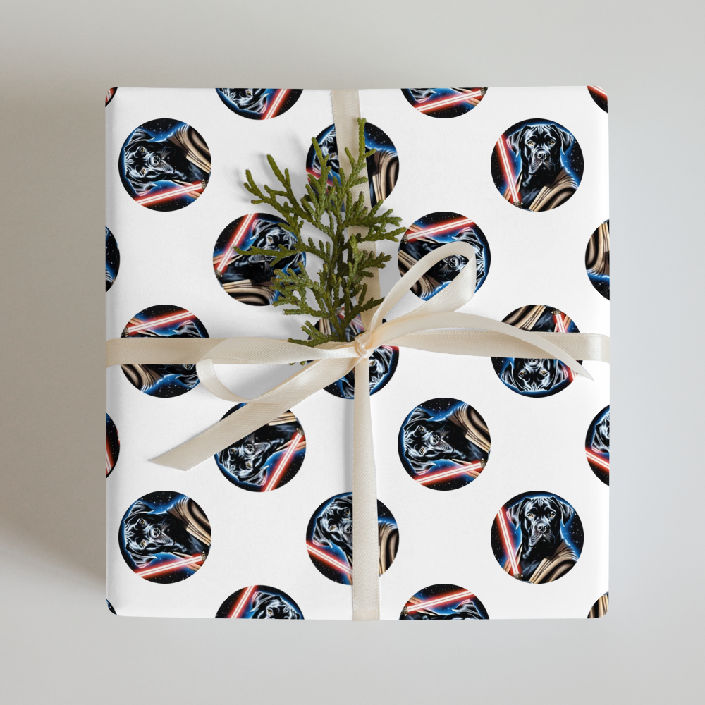 PugMug Custom Cane Corso Wrapping Paper