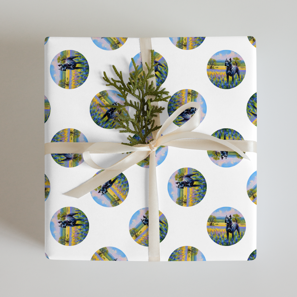 PugMug Custom Cane Corso Wrapping Paper