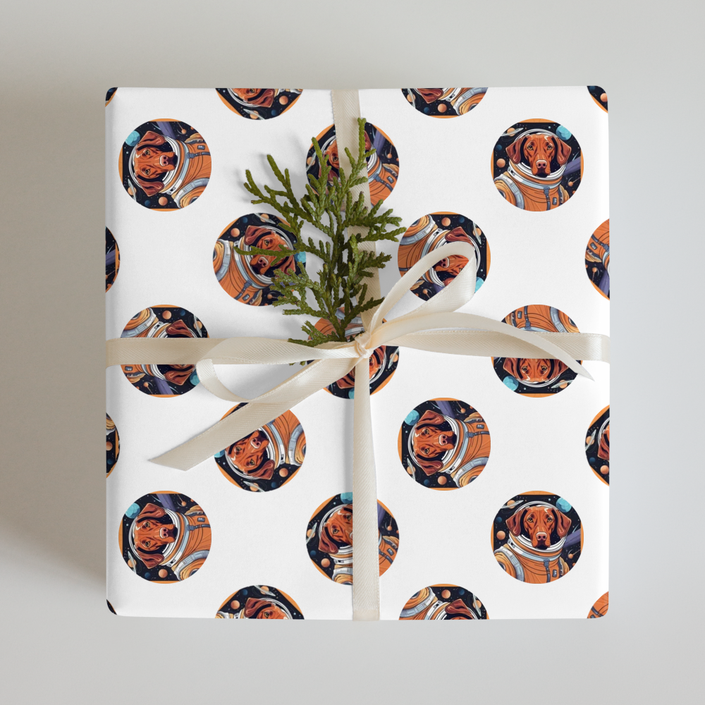 PugMug Custom Vizsla Wrapping Paper